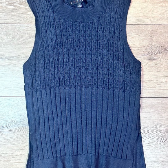 Chaser Cody Licorice Knit Tank Top - Picture 8 of 16